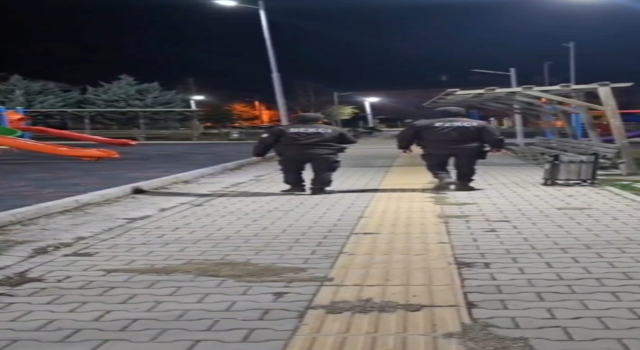Emirdağda sahurda da huzur ve asayiş gece kartallarına emanet