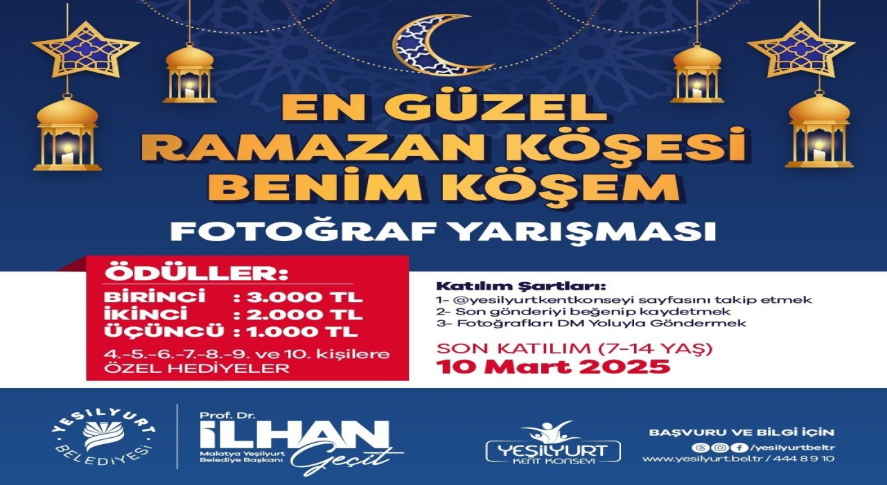 En Güzel Ramazan Köşesi Benim Köşem fotoğraf yarışması