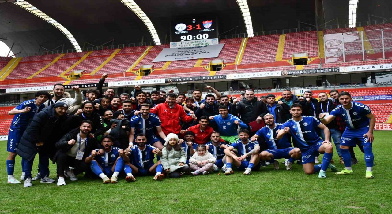 Erciyes 38 FK galibiyet özlemine son verdi