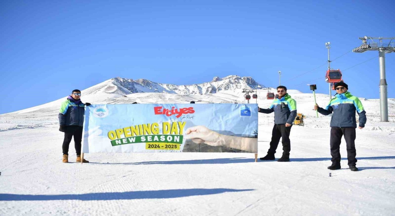 Erciyeste kayak sezonu kapandı