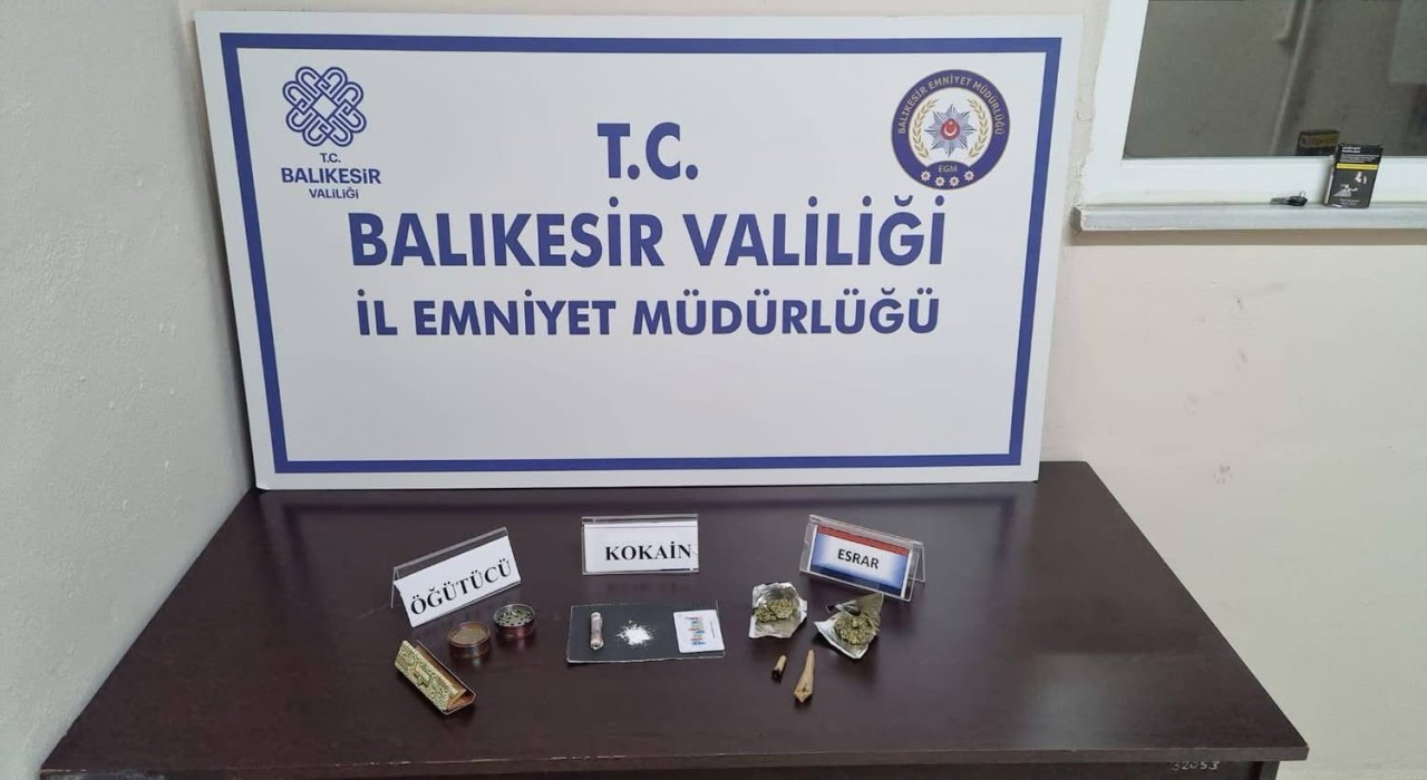Erdekte uyuşturucu operasyonu: 2 şüpheli gözaltına alındı