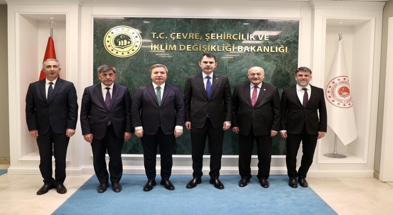 Erzincan heyeti Bakan Kurumla görüştü