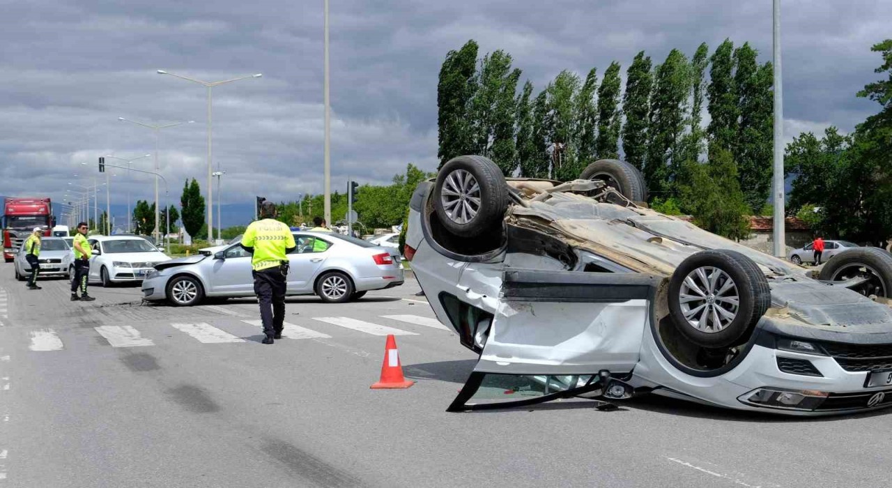 Erzincanda Şubat ayında polis bölgesinde 162 trafik kazası yaşandı