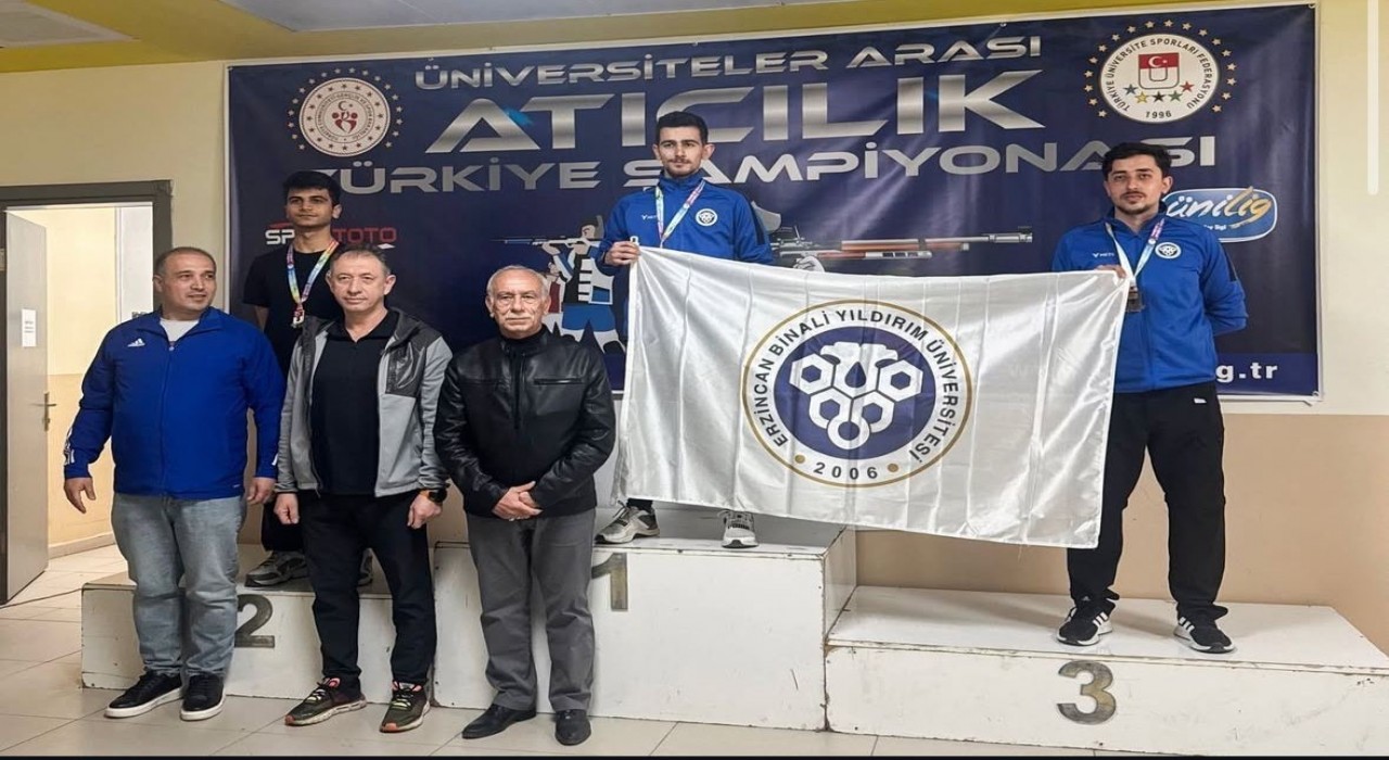 Erzincanlı atıcılık sporcusu Türkiye rekorunu kırdı