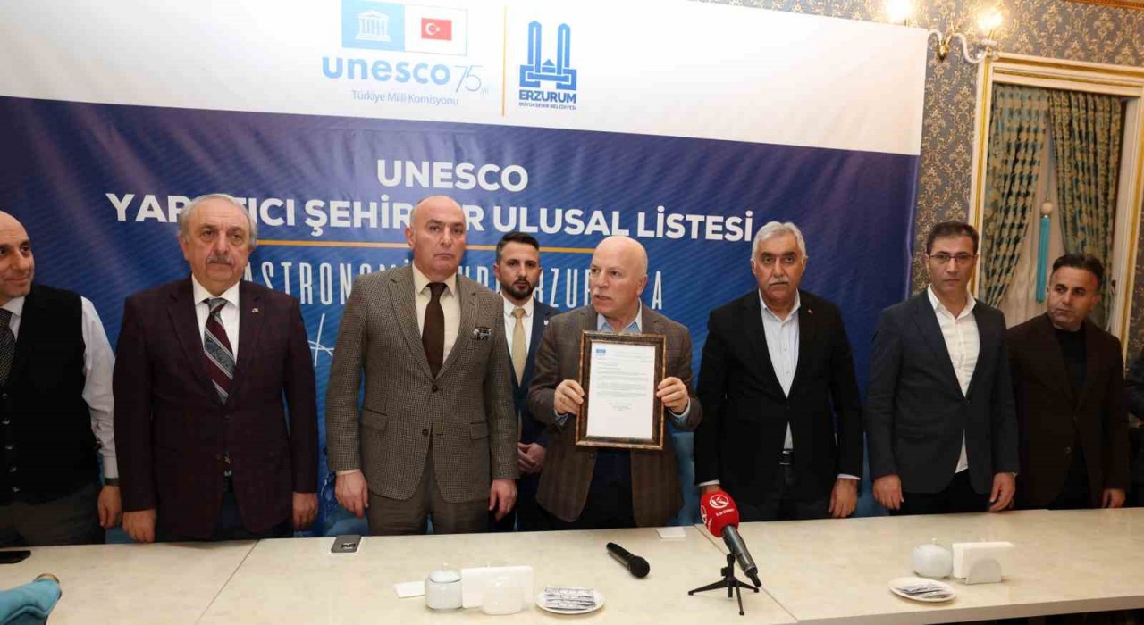 Erzurum ‘Gastronomi şehri unvanıyla Unescoya girdi