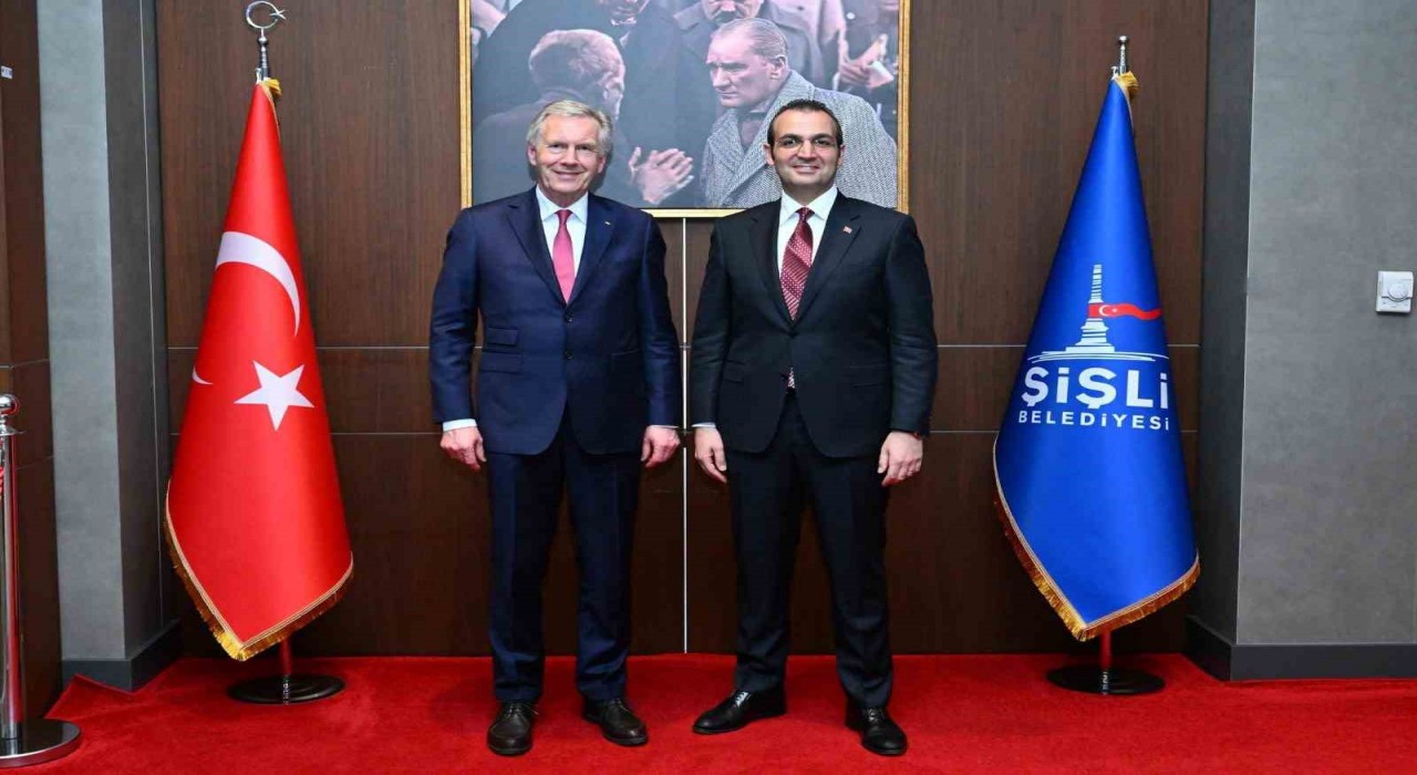 Eski Almanya Cumhurbaşkanından Şişli Belediye Başkanı Şahana ziyaret