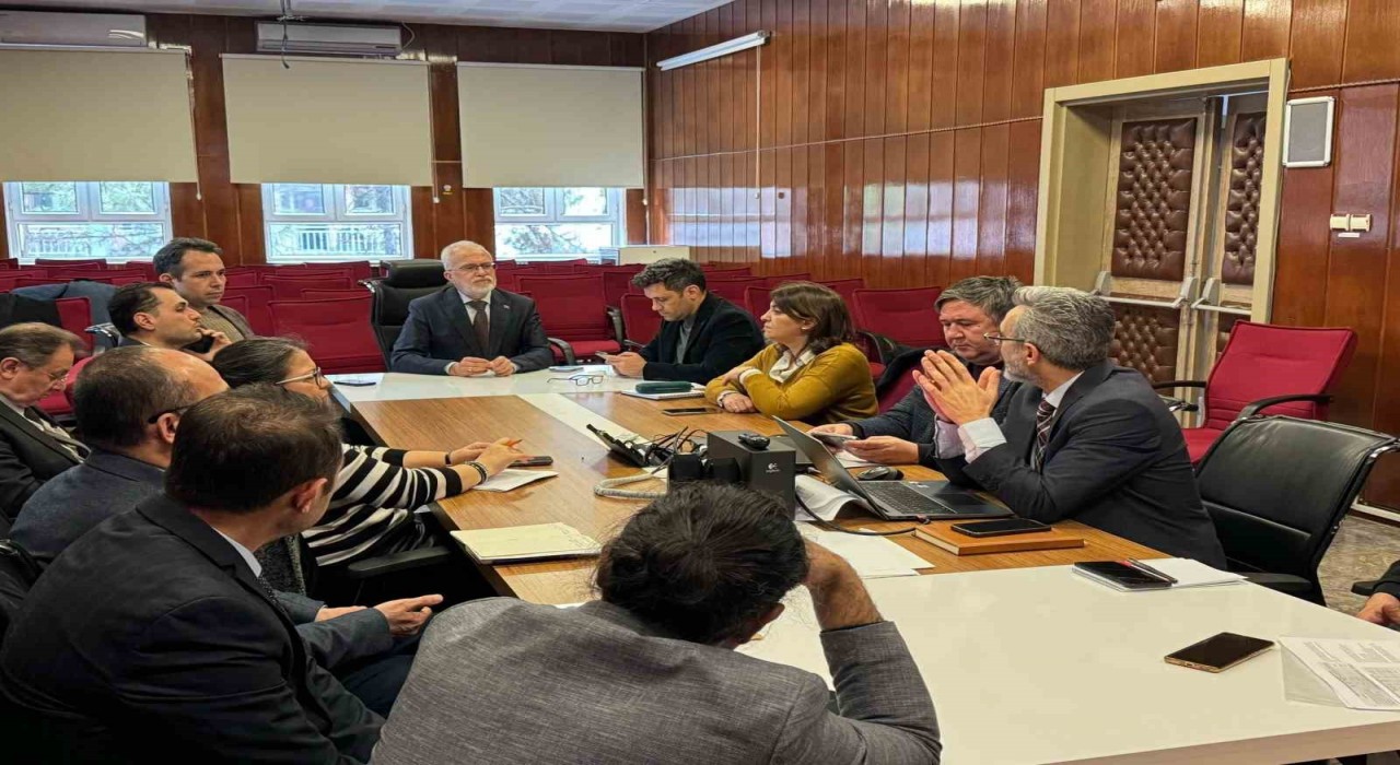 Eskişehir İl Sağlık Müdürlüğünde değerlendirme toplantısı yapıldı