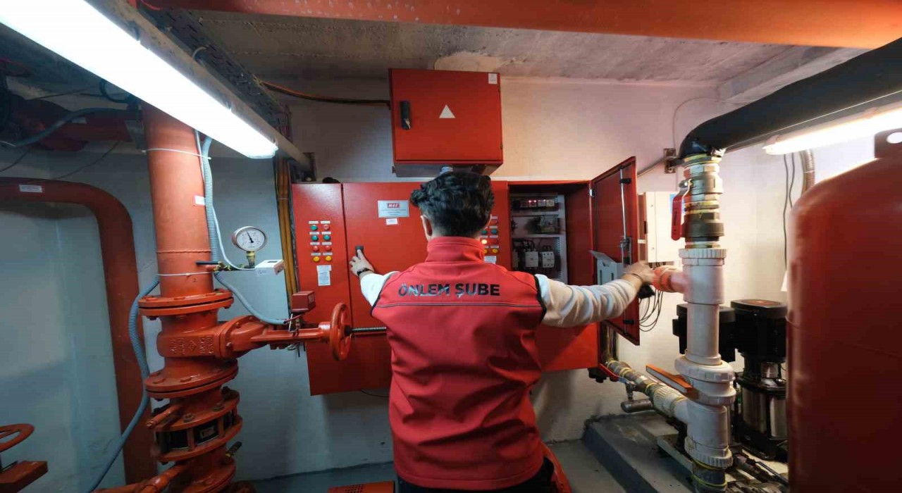 Eskişehir İtfaiyesinin yangın güvenliği denetimleri sürüyor