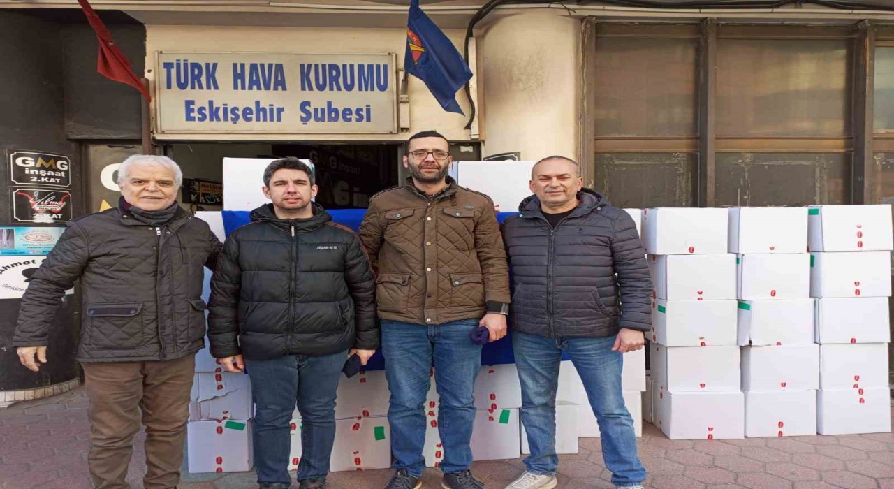 Eskişehir Türk Hava Kurumundan Ramazan ayında ihtiyaç sahiplerine destek