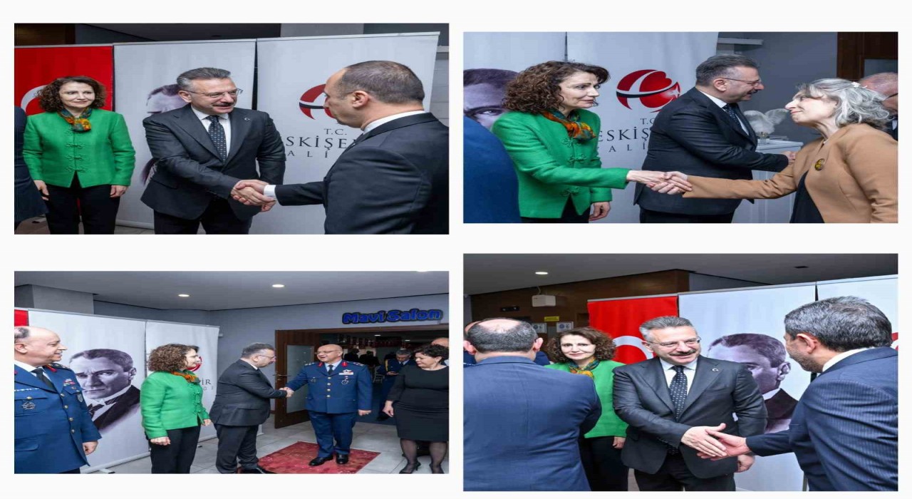 Eskişehirde Valiliğince bayramlaşma töreni düzenlendi
