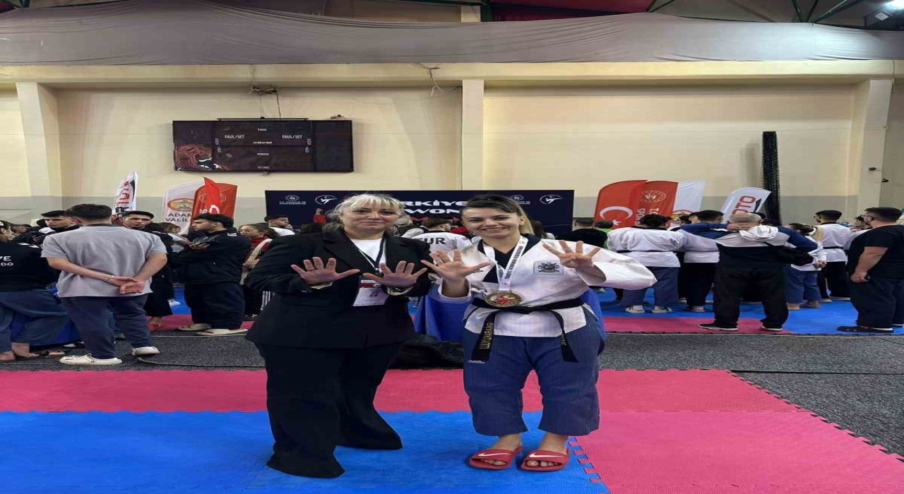 Eskişehirli taekwondo sporcusu 19ncu Türkiye Şampiyonu oldu