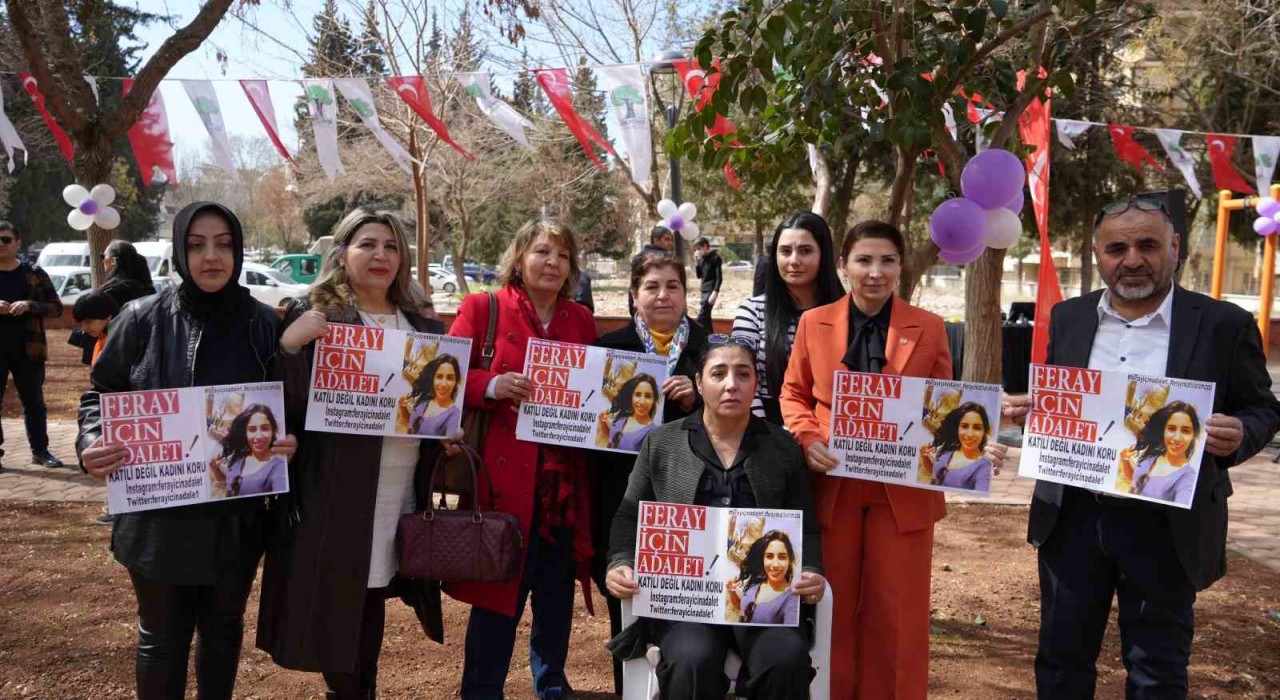 Feray Şahinin adı Şehitkamil Parkında yaşatılacak