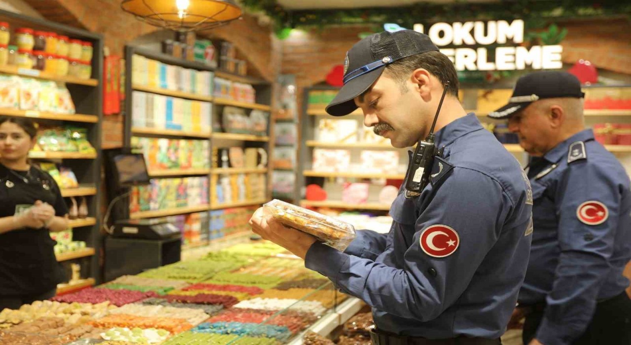 Gaziantep Büyükşehir Zabıtanın bayram mesaisi başladı