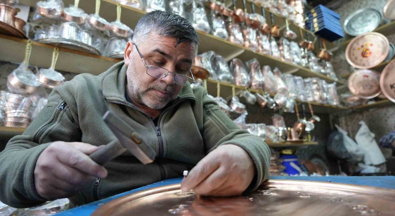 Gaziantepin asırlık mesleği bakırcılık yok olma tehlikesiyle karşı karşıya