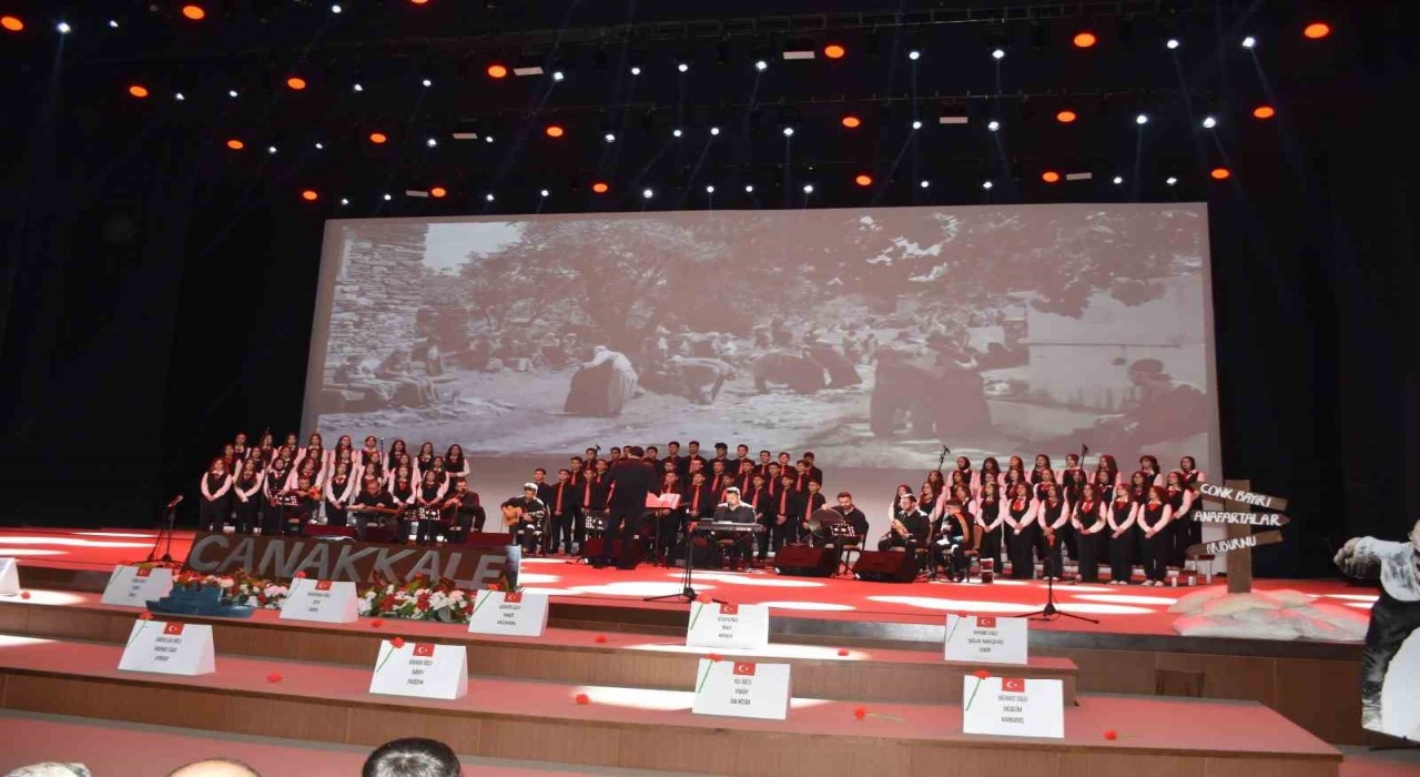 Gaziantepte 18 Mart Çanakkale Zaferi ve Şehitleri Anma programı yapıldı