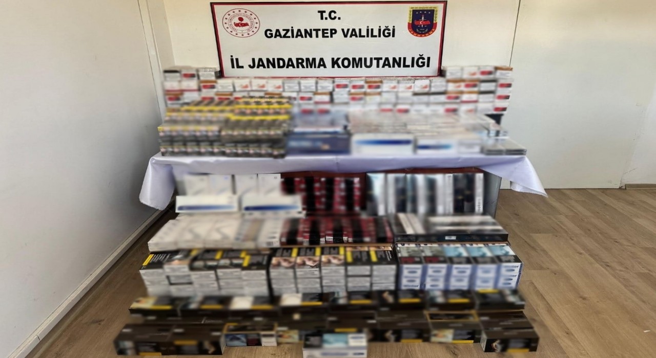 Gaziantepte 2,5 milyon TL değerinde kaçak malzeme ele geçirildi