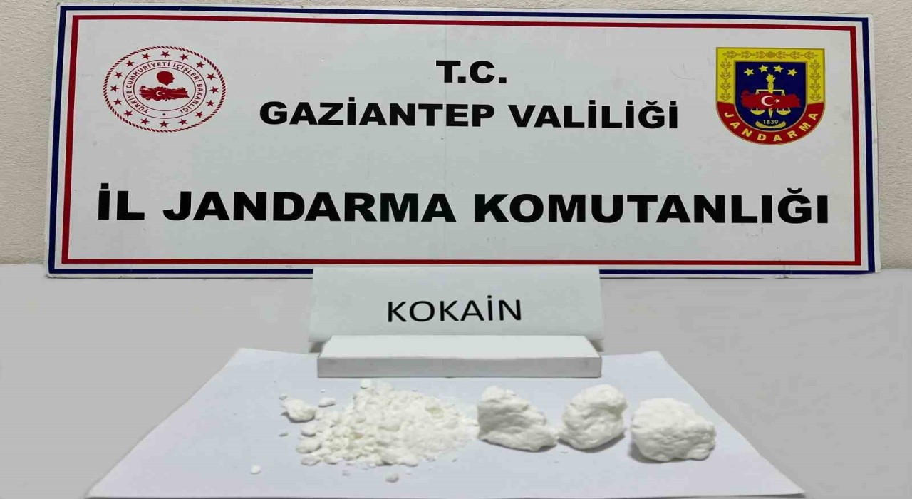 Gaziantepte 500 bin TL değerinde kokain ele geçirildi: 1 şahıs tutuklandı