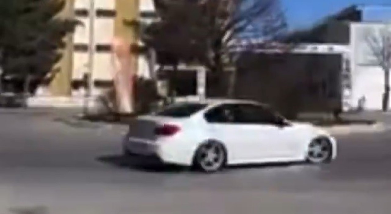Gaziantepte drift yapan sürücüye 46 bin TL ceza