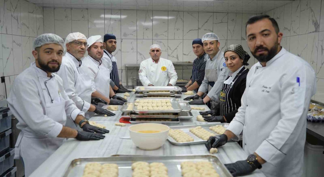 Gaziantepte Halep kahkesi mesaisi başladı