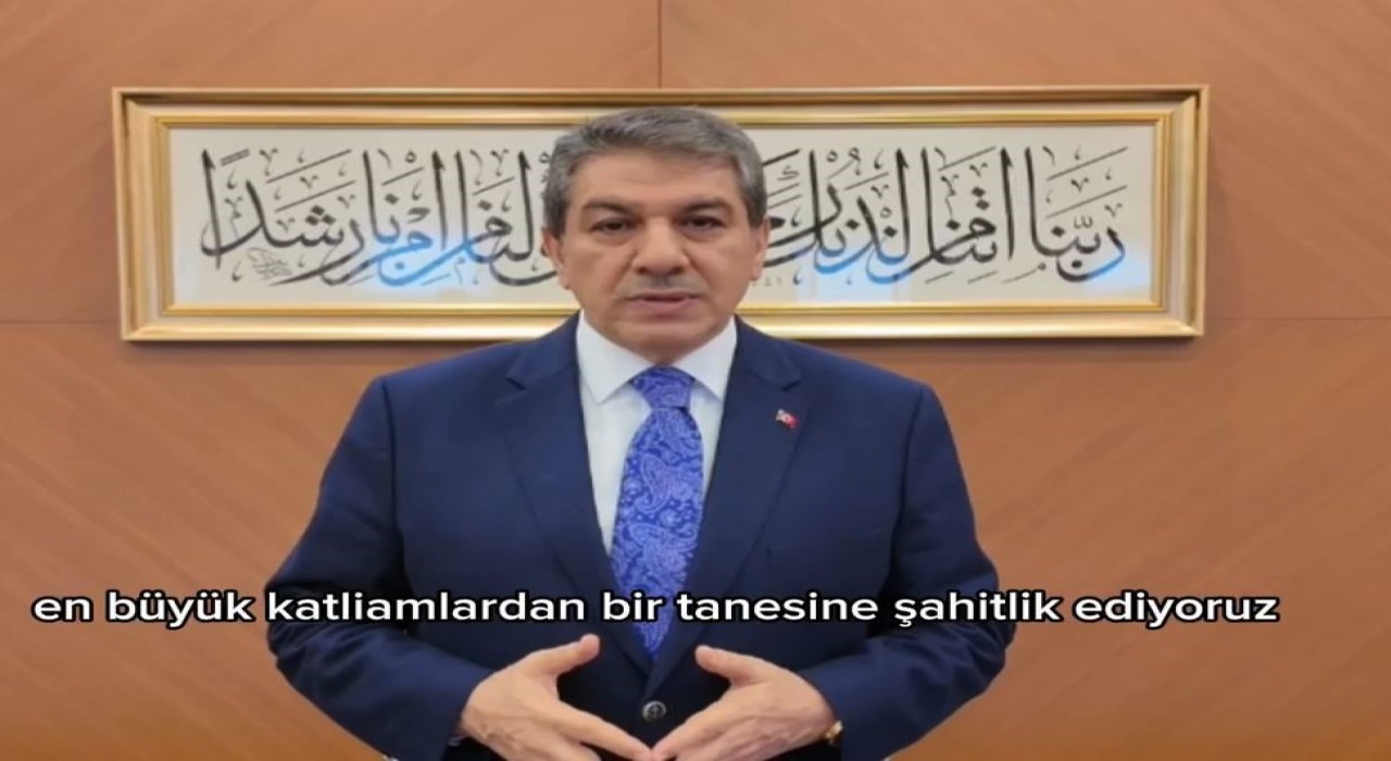 Gazzede iftar sevinci: Esenler Belediyesi iftar sofrasını Gazzede kurdu