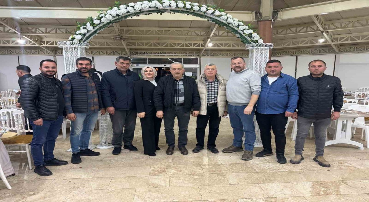 Gedizde esnaflar iftarda bir araya geldi