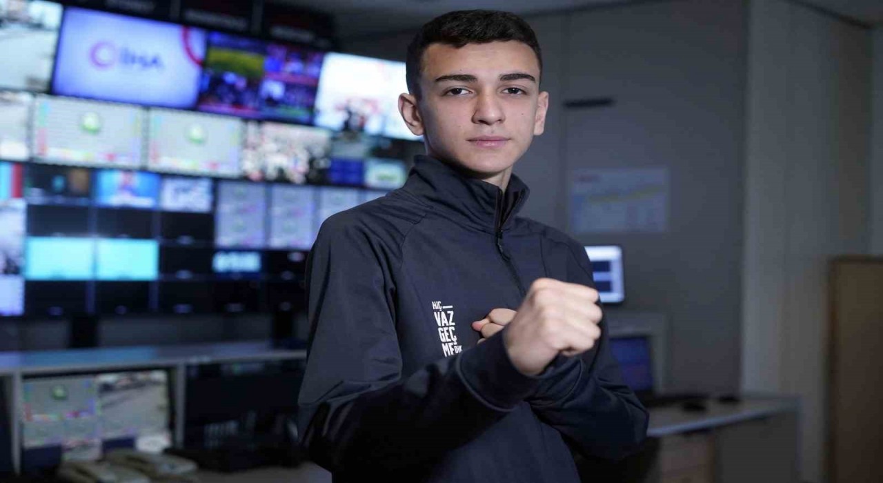 Genç taekwondocu Abdulsamet Ülkerin hedefi milli takımda kalıcı olmak