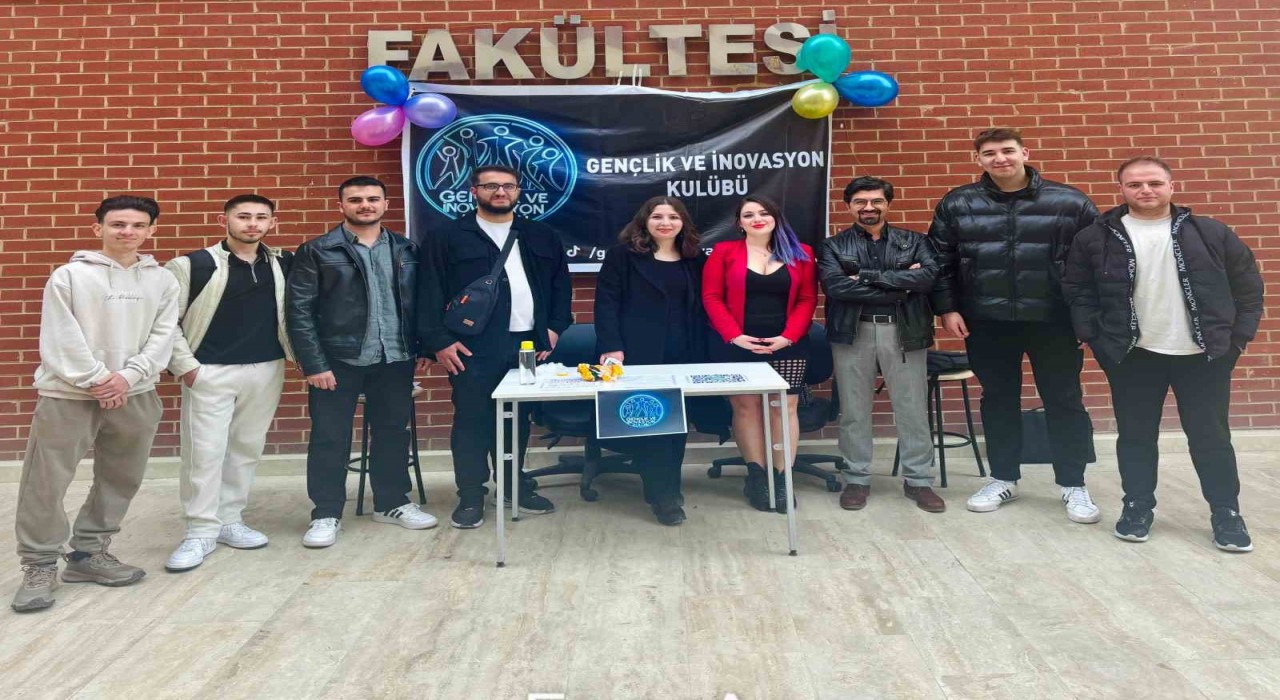 Gençlik ve İnovasyon Kulübü üniversiteye yeni bir soluk getirdi