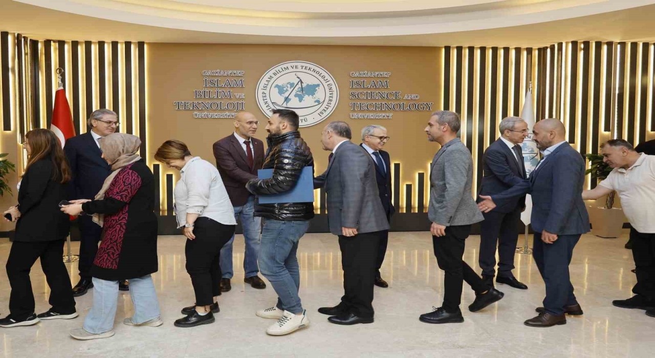 GİBTÜde geleneksel bayramlaşma töreni yapıldı