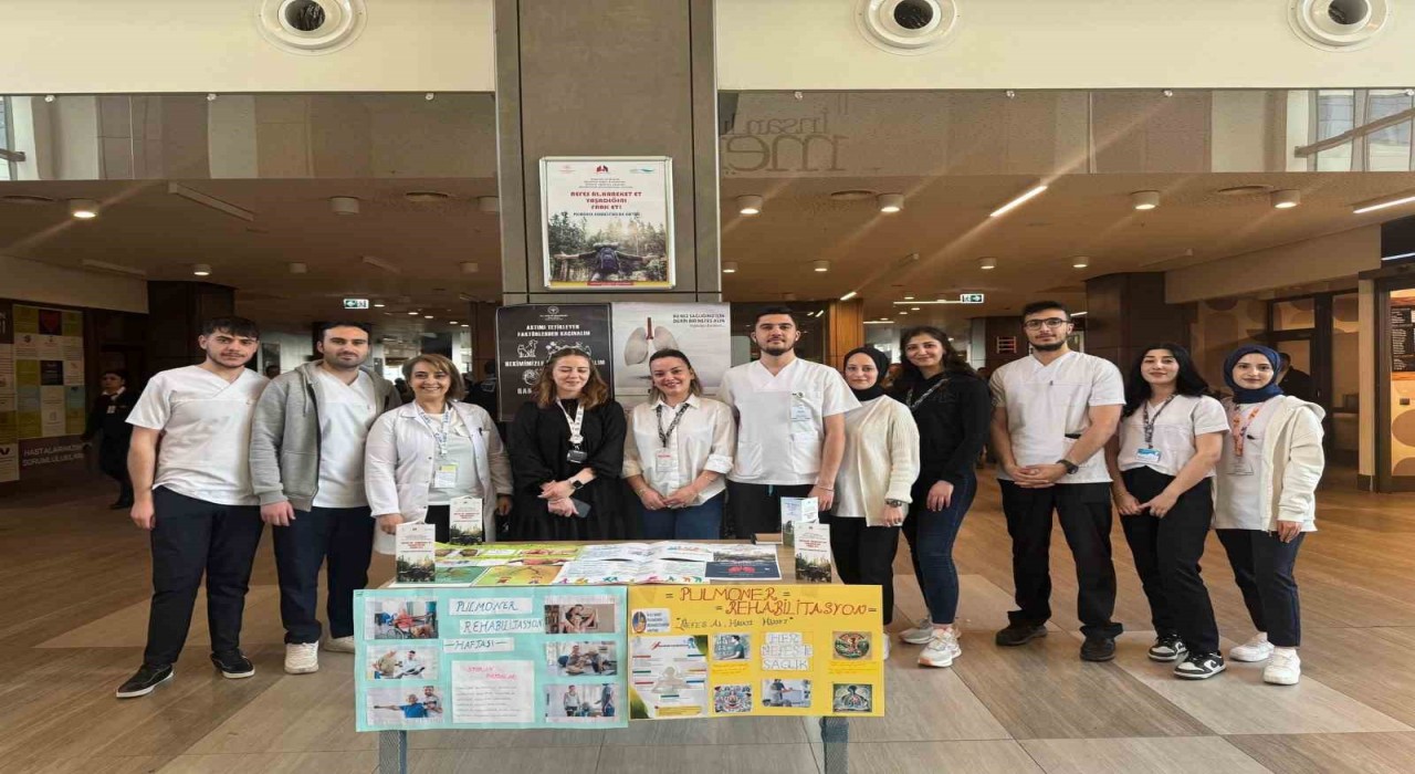 GİBTÜden Pulmoner Rehabilitasyon Haftasında farkındalık etkinliği
