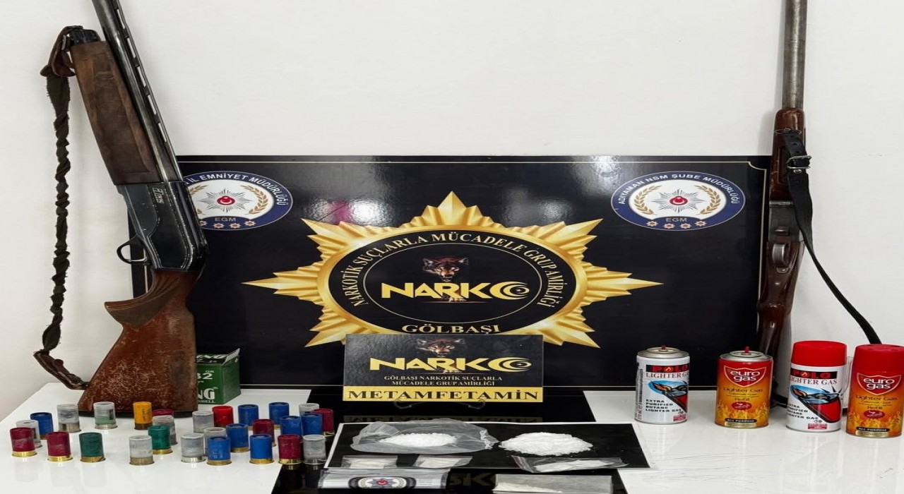 Gölbaşı polisinden uyuşturucu operasyonu
