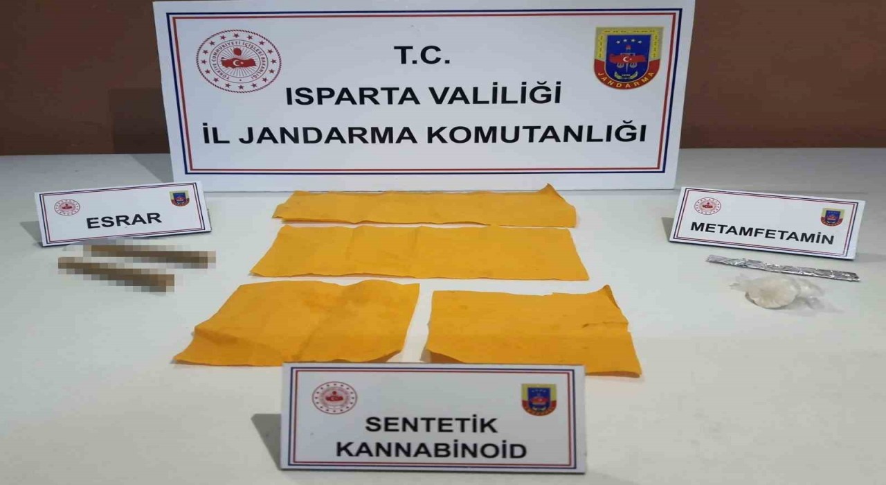 Gönende uyuşturucu operasyonu