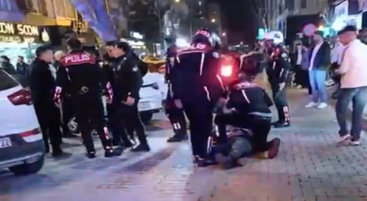 Gözaltına alınan saldırgandan polise tehdit: Sen karınla, çocuğunla gezemezsin