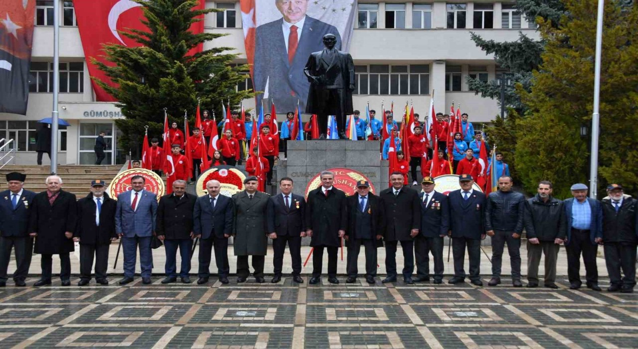 Gümüşhanede 18 Mart Şehitler Günü ve Çanakkale Zaferi kutlamaları