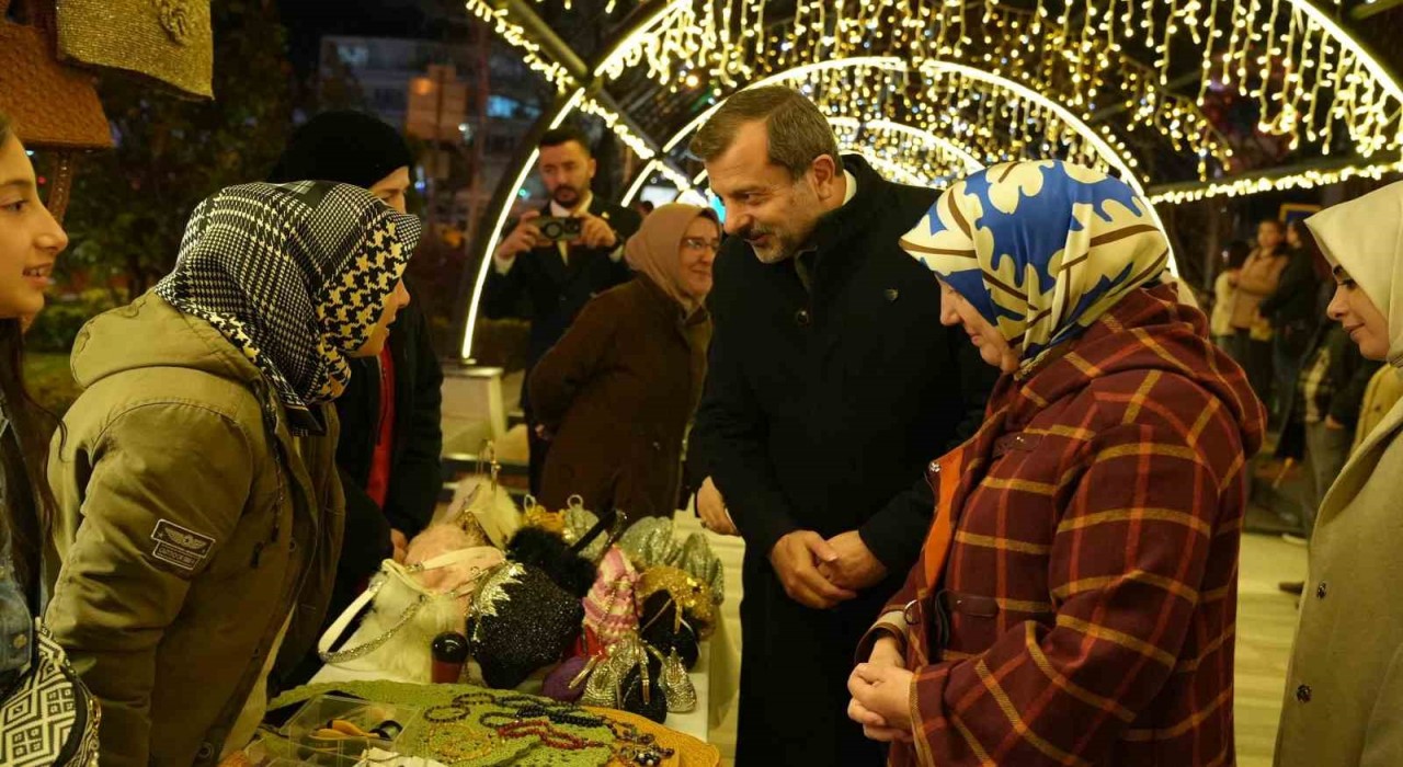 Gürsuda Ramazan sokağı açıldı