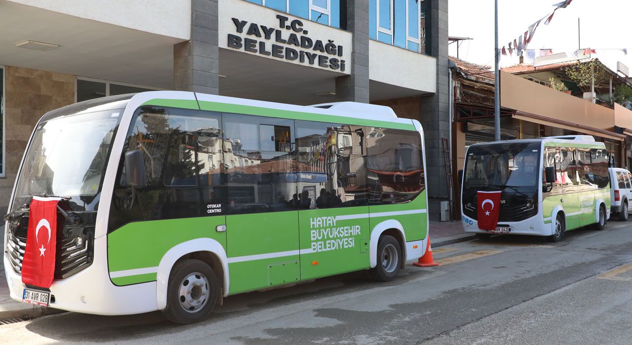 Hatay’da Toplu Ulaşım Daha Modern ve Konforlu Hale Geliyor