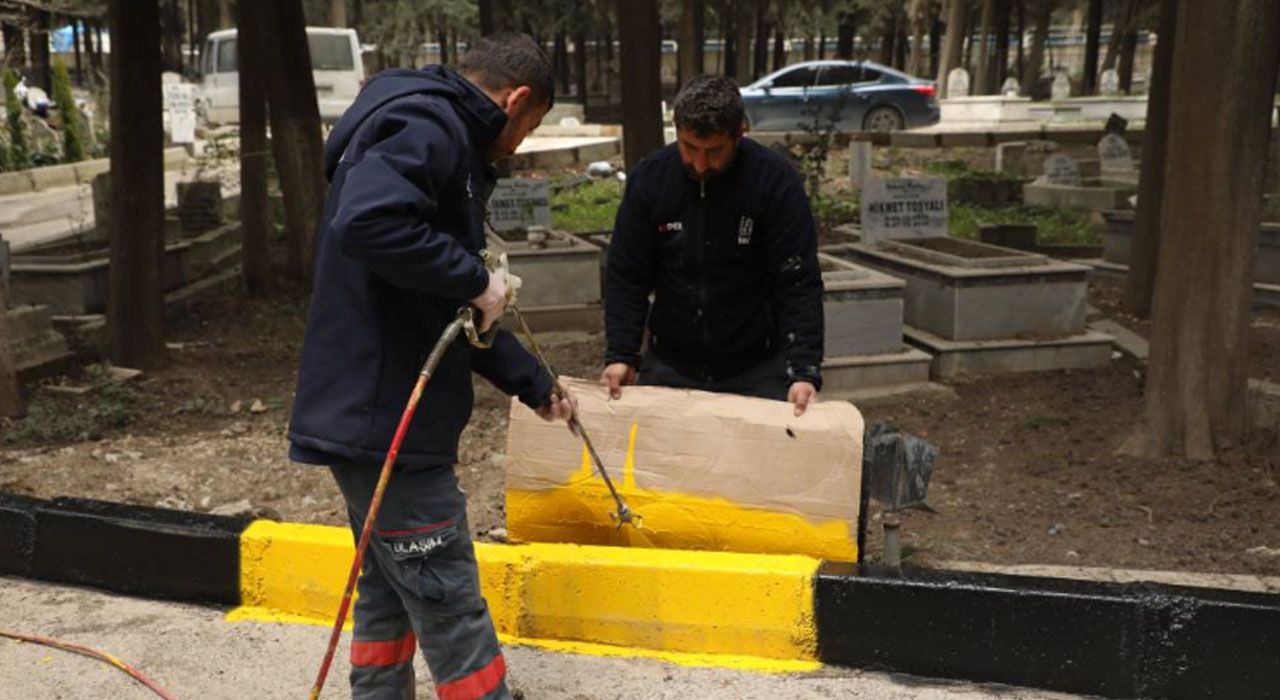 HBB, 15 İlçede Mezarlıkları Bakıma Aldı