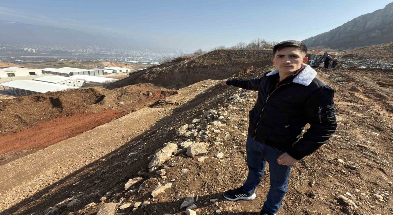 Heyelan tehdidi altındaki Tokat OSBde fore kazıklarıyla önlem alınıyor