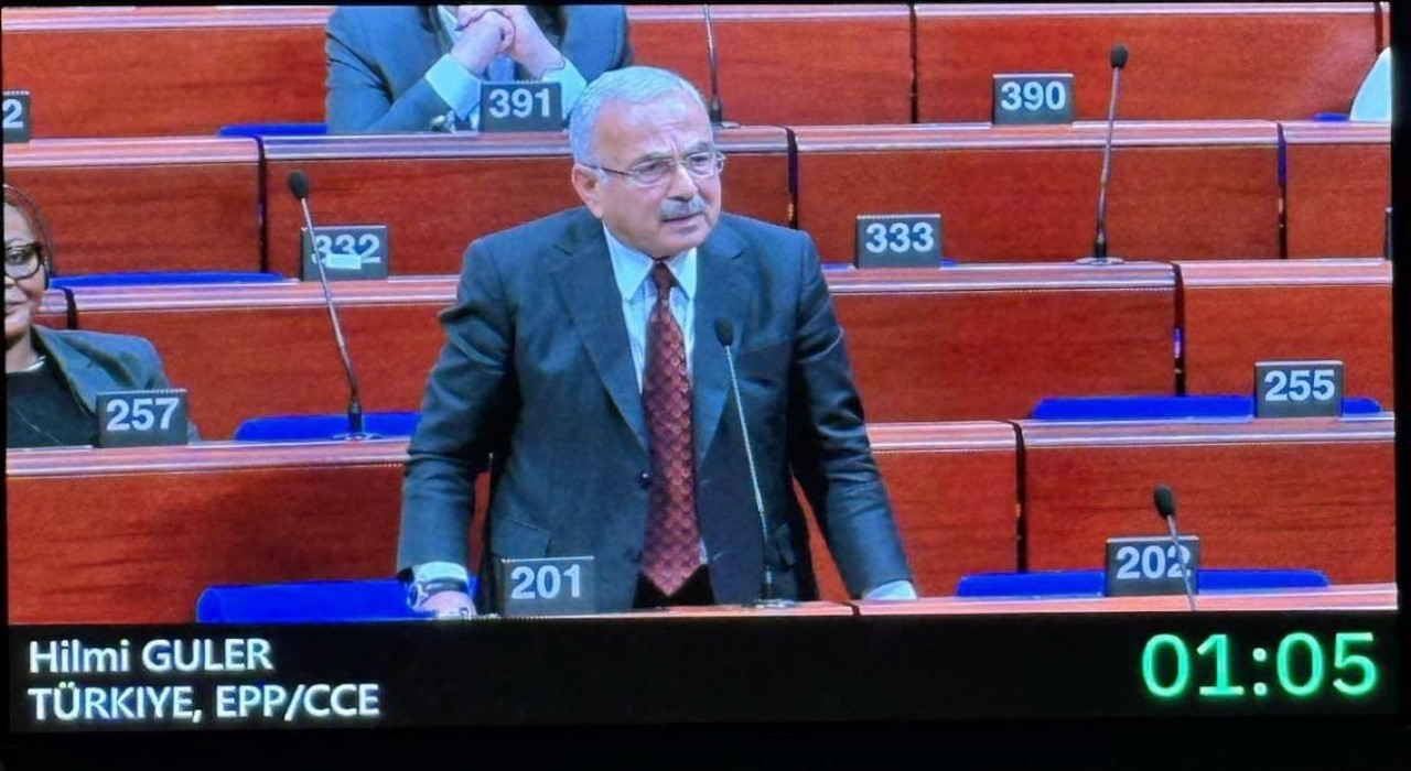 Hilmi Güler, Avrupa Konseyinde sert çıktı: Geçmişiniz kirli, dürüst olun