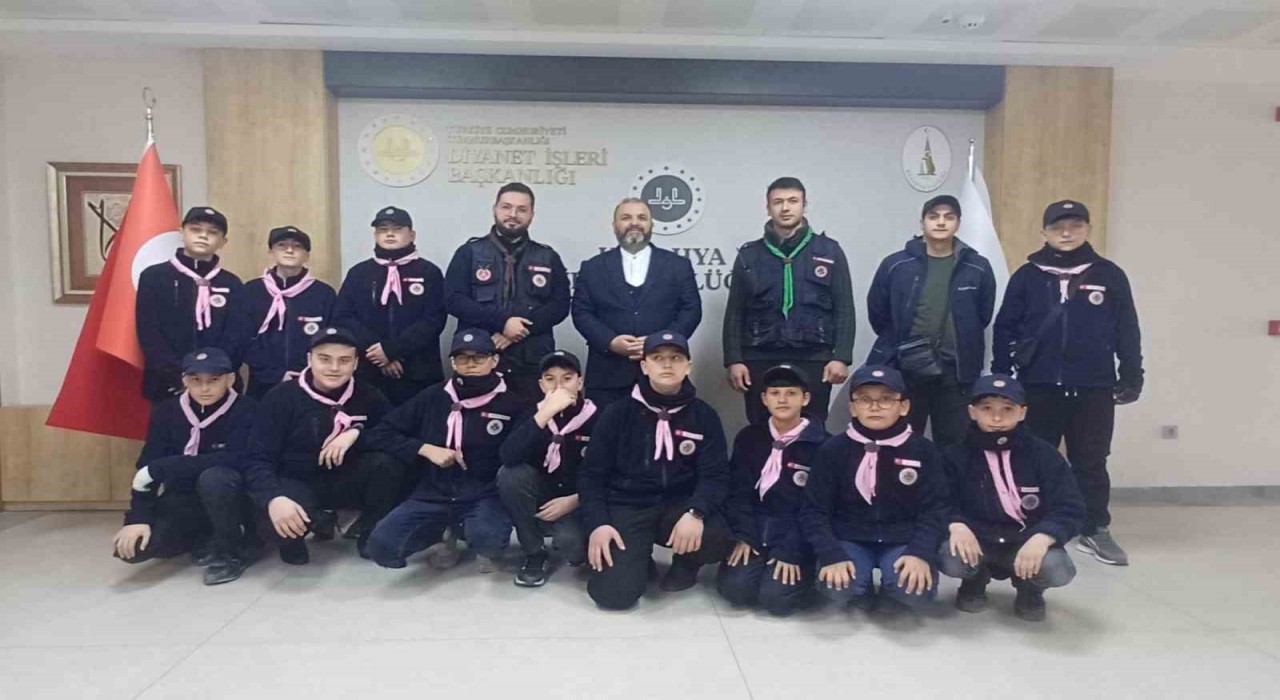 Hisarcık Diyanet izcileri Kütahyada