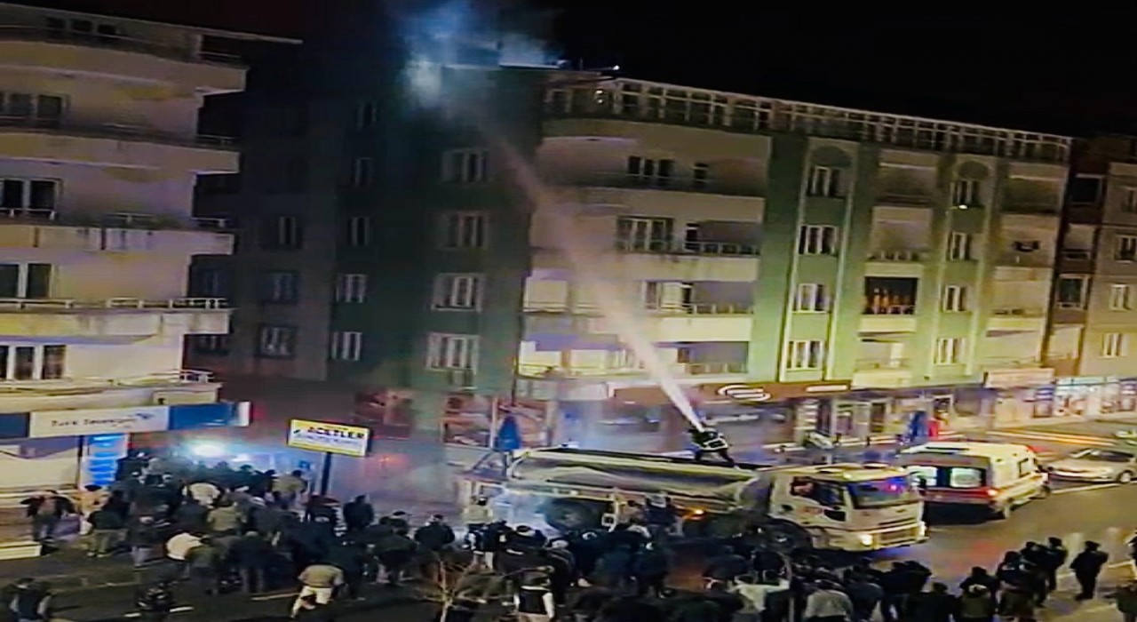 Hizanda korkutan yangın