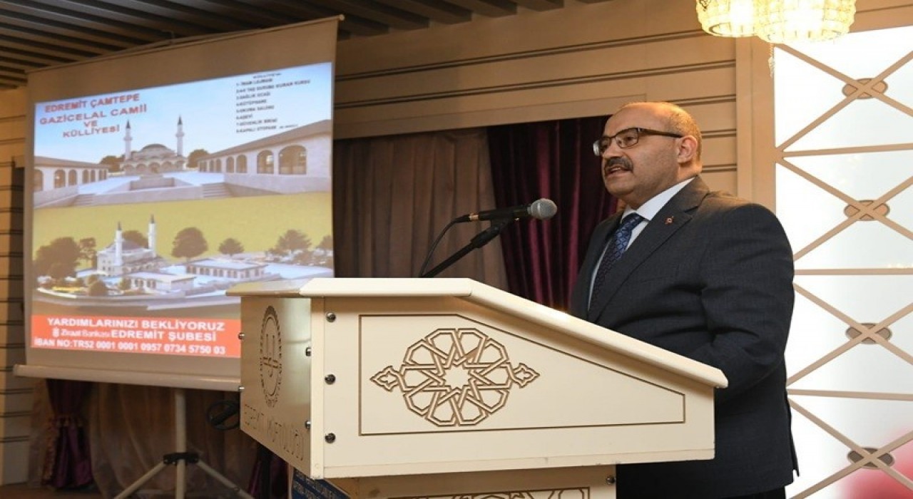 İbrahimce Mahallesinde yapımı süren cami ve külliye tanıtıldı