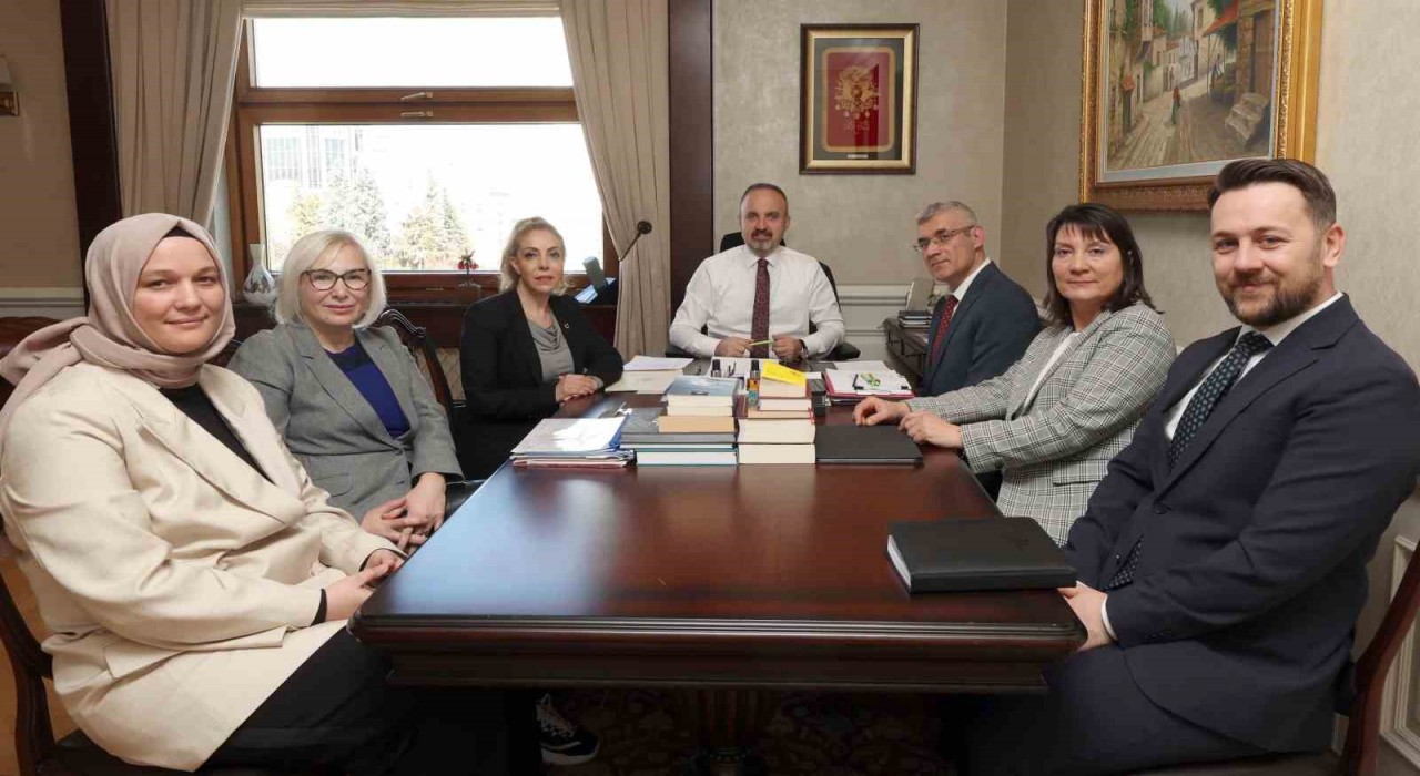 İçişleri Bakan Yardımcısı Turana Muhabirler Derneğinden ziyaret
