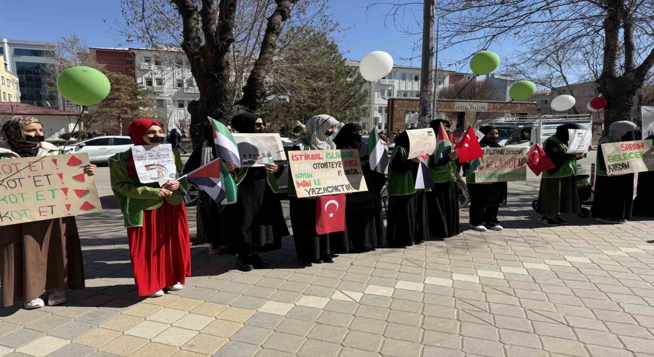 Iğdırda sessiz eylem yapıldı