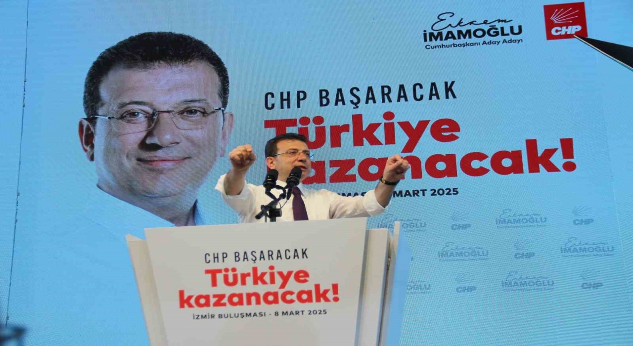 İmamoğlu, Cumhurbaşkanlığı adaylığı için İzmirden yola çıktı