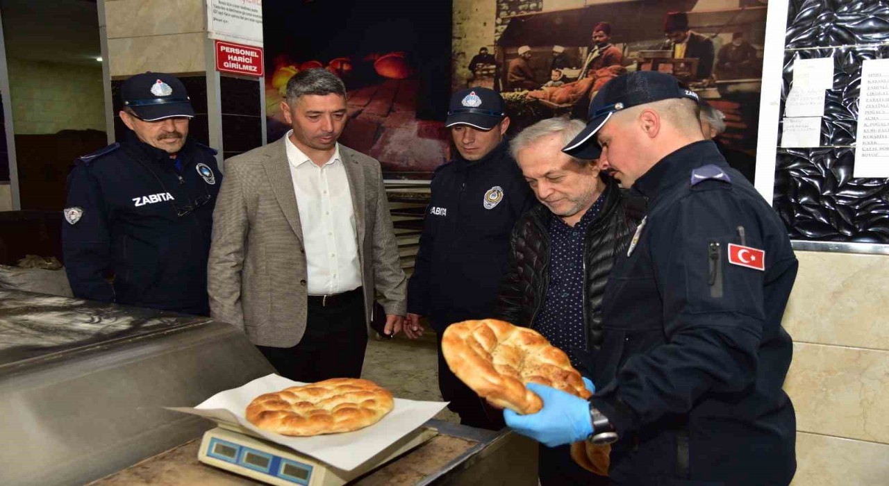 İncirliovada fırınlara Ramazan denetimi
