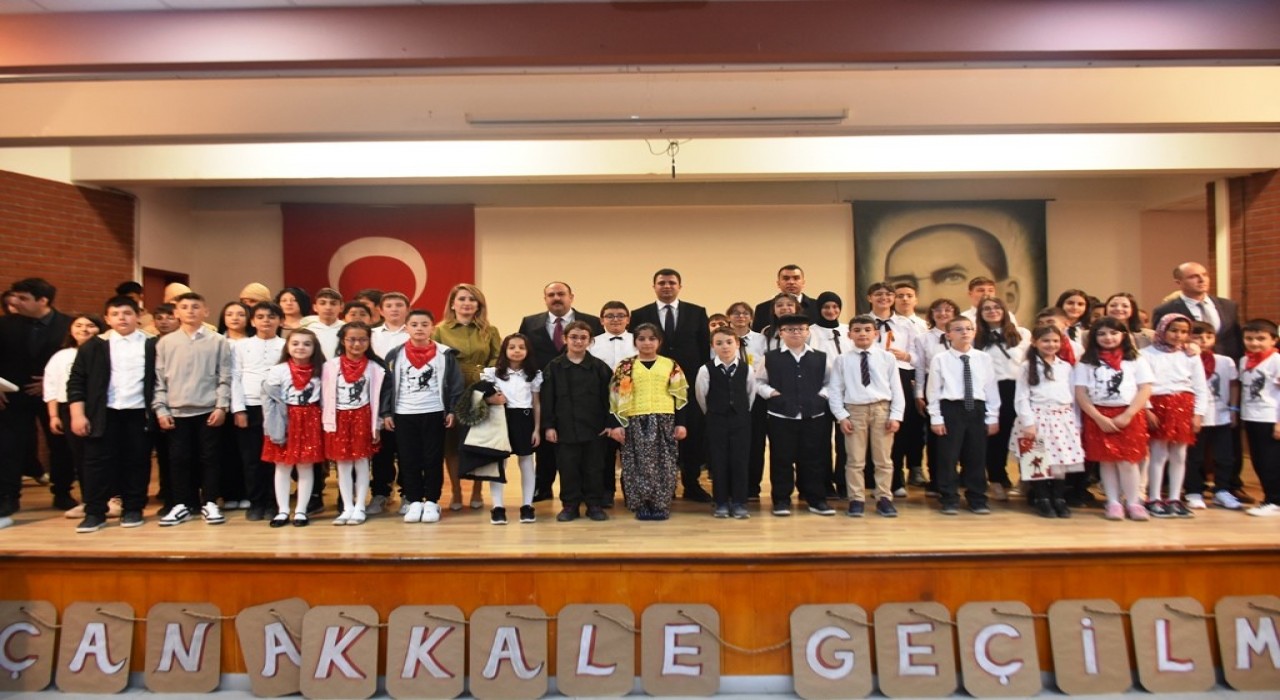İnönüde Çanakkale şehitleri tören ve etkinliklerle anıldı