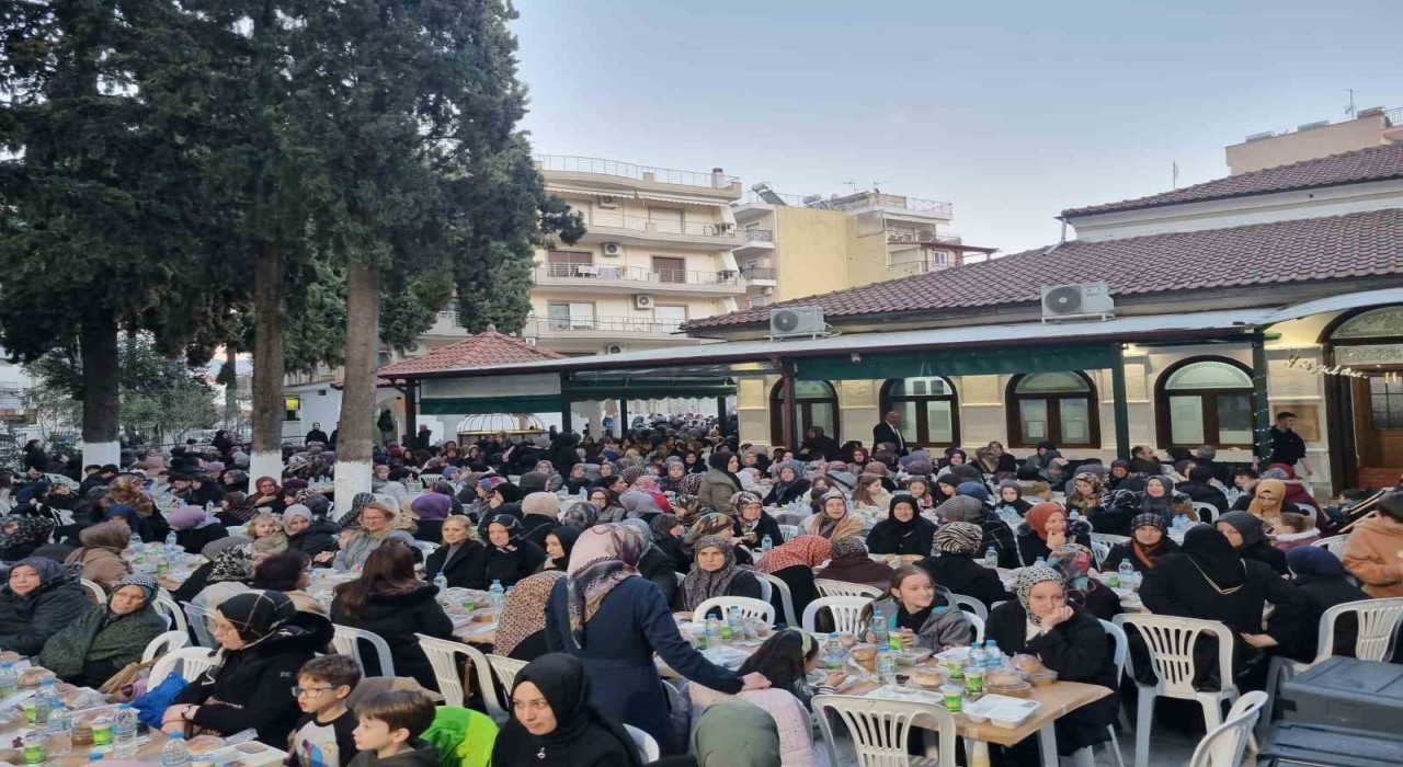 İskeçede kardeşlik iftarı