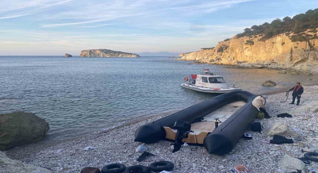 İzmirde 38 düzensiz göçmen yakalandı