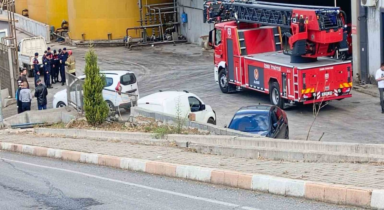 İzmirde fabrikada patlama: 1 ölü, 4 ağır yaralı