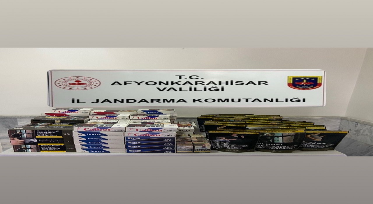 Jandarmadan kaçak tütün operasyonu